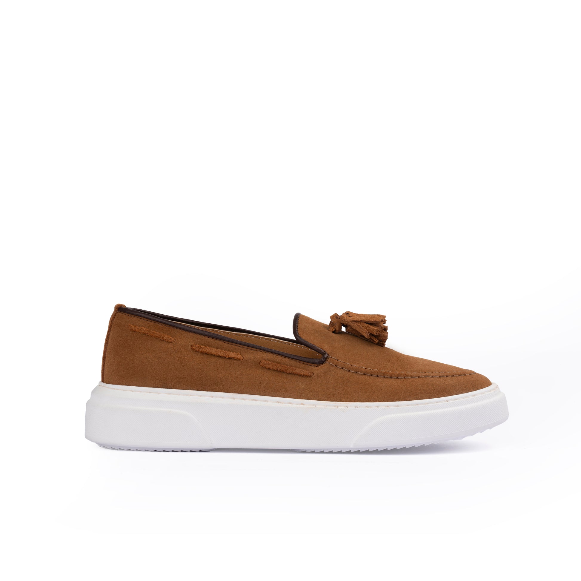 Mocasín slip-on de hombre Roger en ante suave