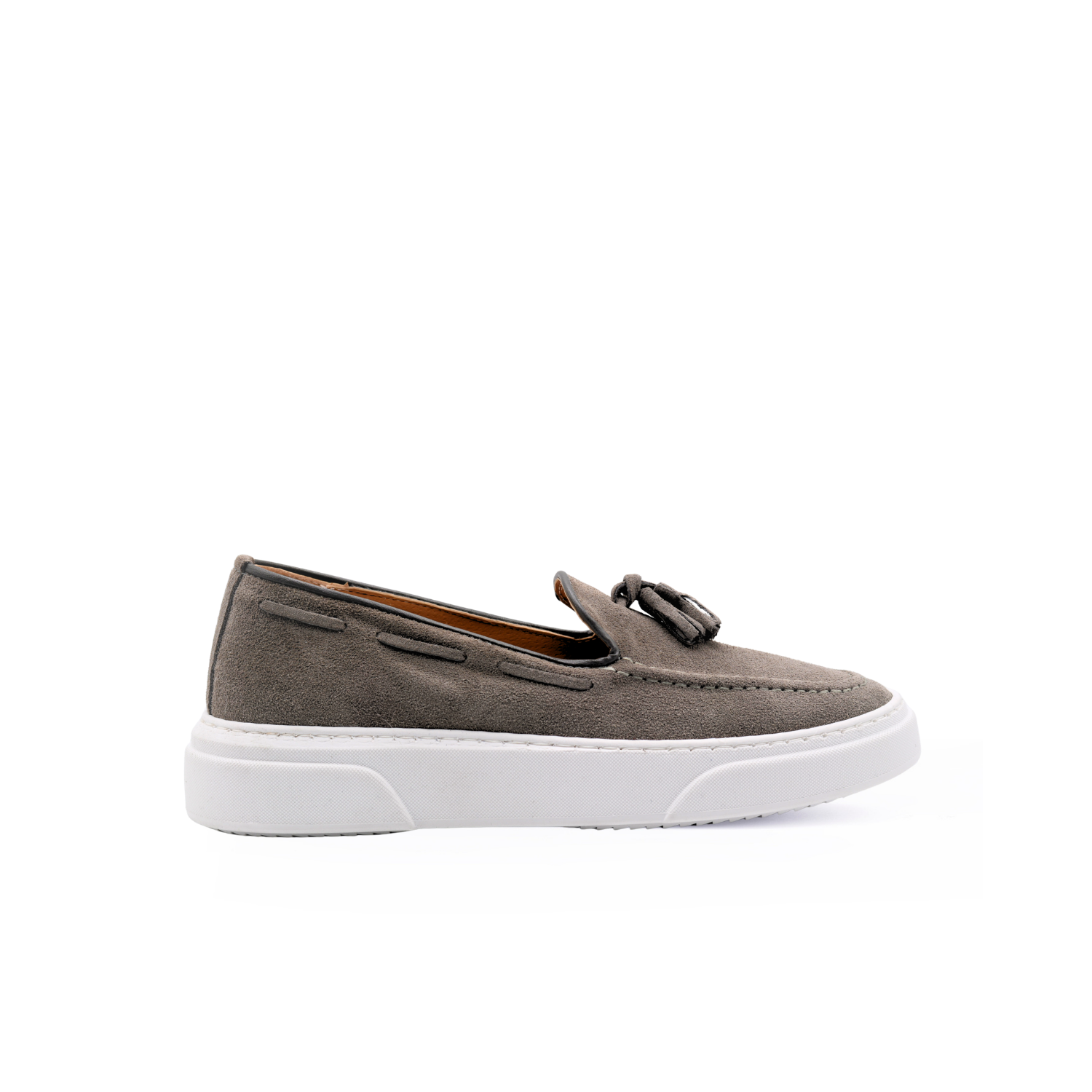 Mocasín slip-on de hombre Roger en ante suave
