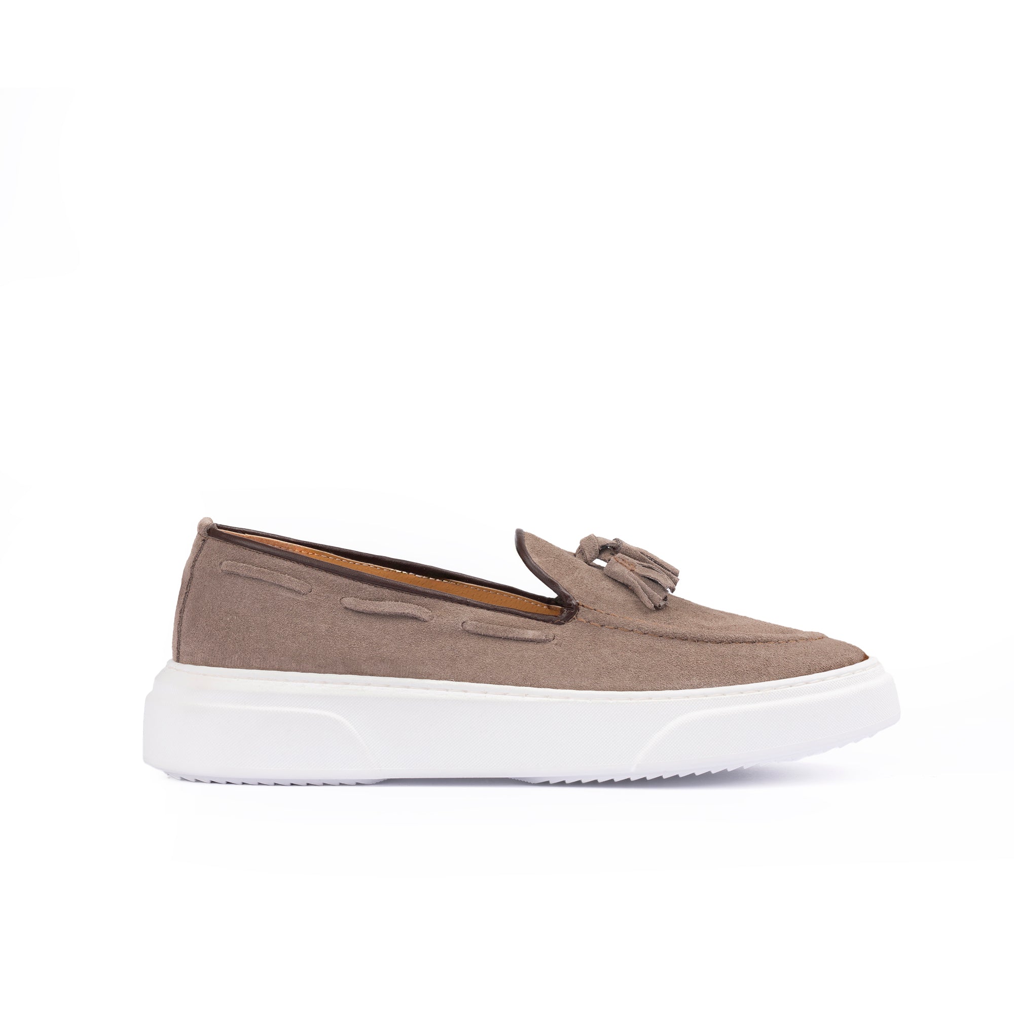 Mocasín slip-on de hombre Roger en ante suave