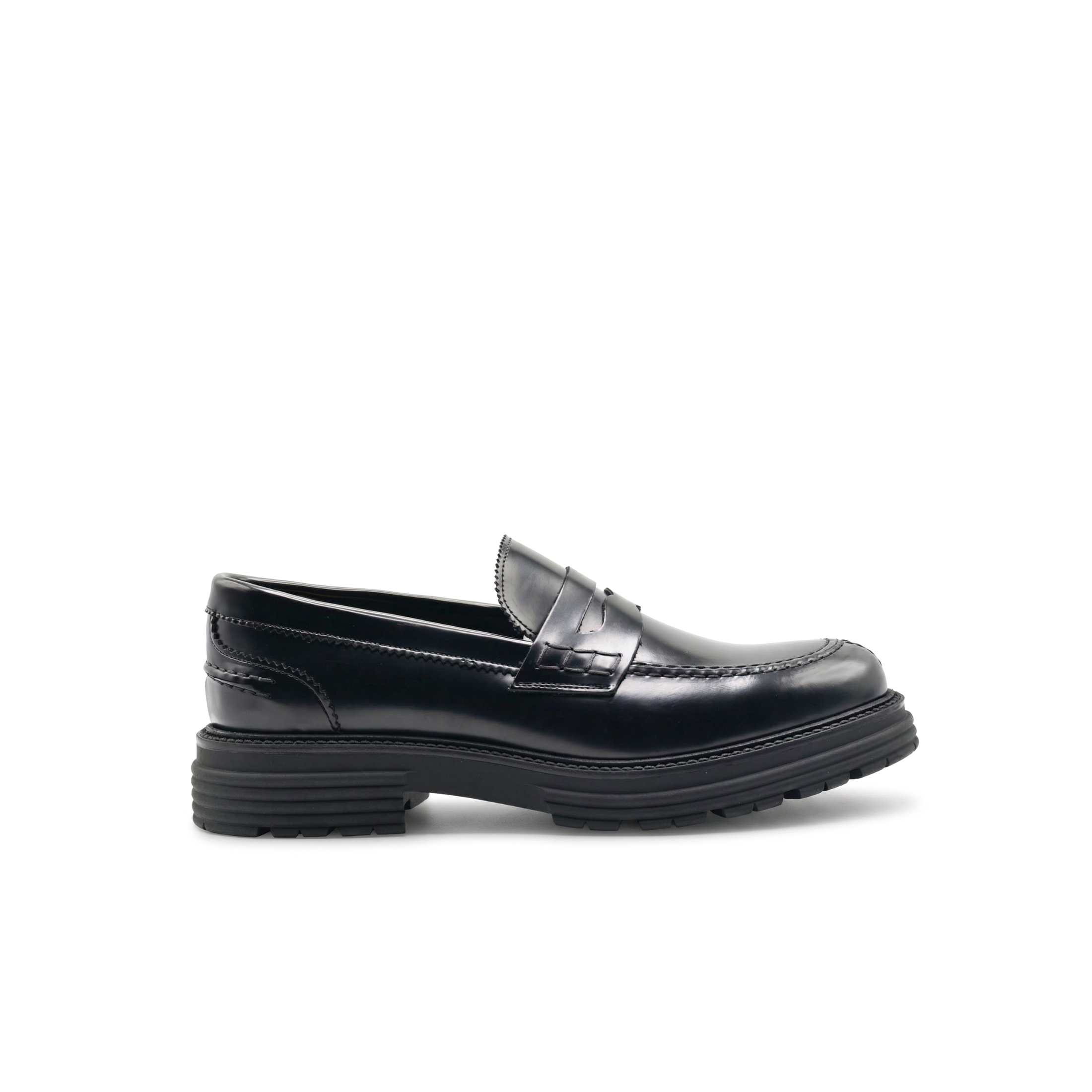 Mocasin Morris para Hombre con Banda en Cuero Genuino Abrasivado