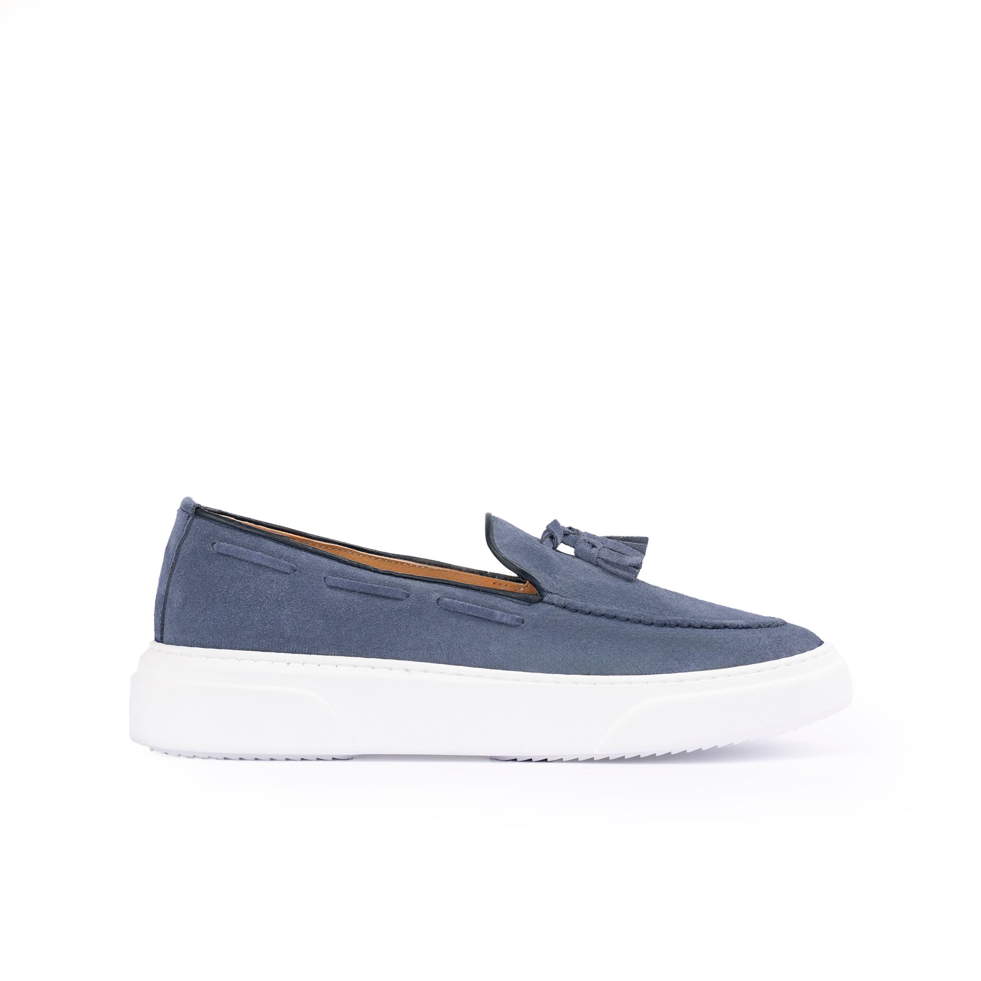 Mocasín slip-on de hombre Roger en ante suave
