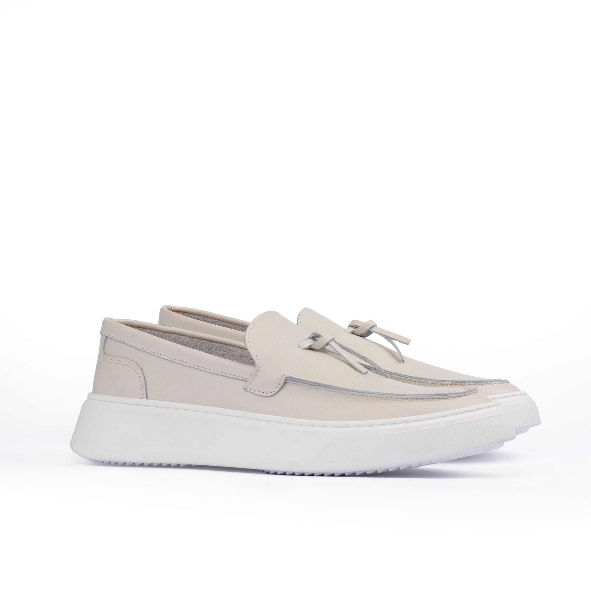 Mocasín slip-on de hombre Slink de piel abatanada