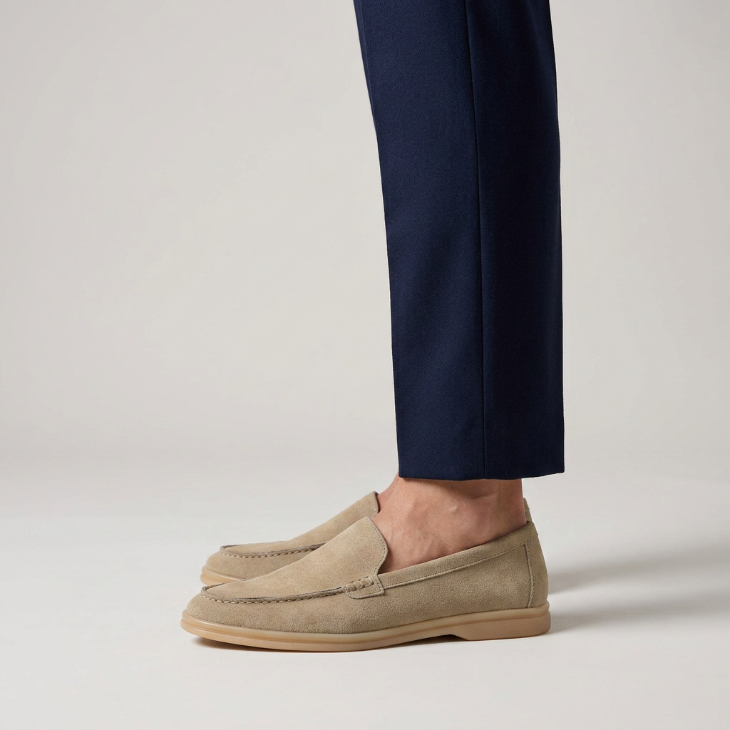 Mocasín Yuri para Hombre en Piel Ante