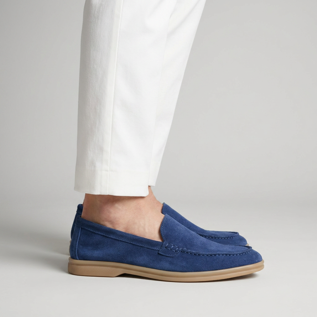 Mocasín Yuri para Hombre en Piel Ante