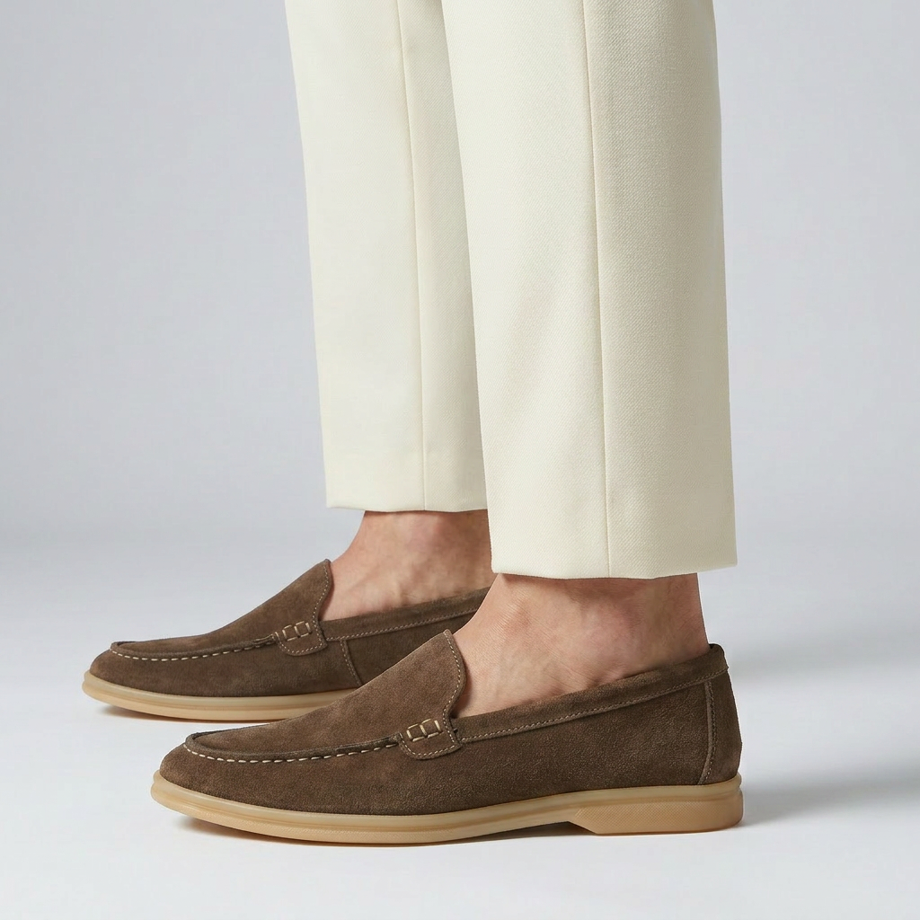 Mocasín Yuri para Hombre en Piel Ante