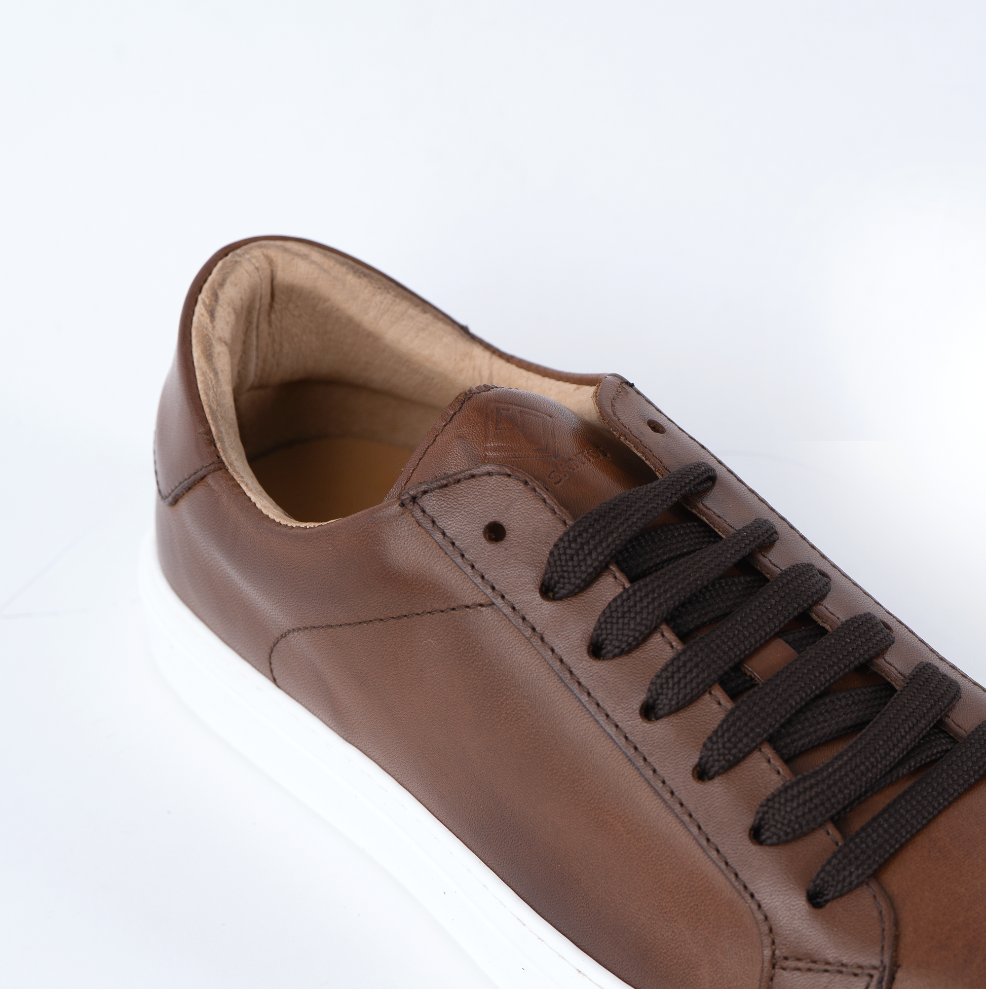 Zapatillas Fusion para hombre bajas en piel auténtica botolada
