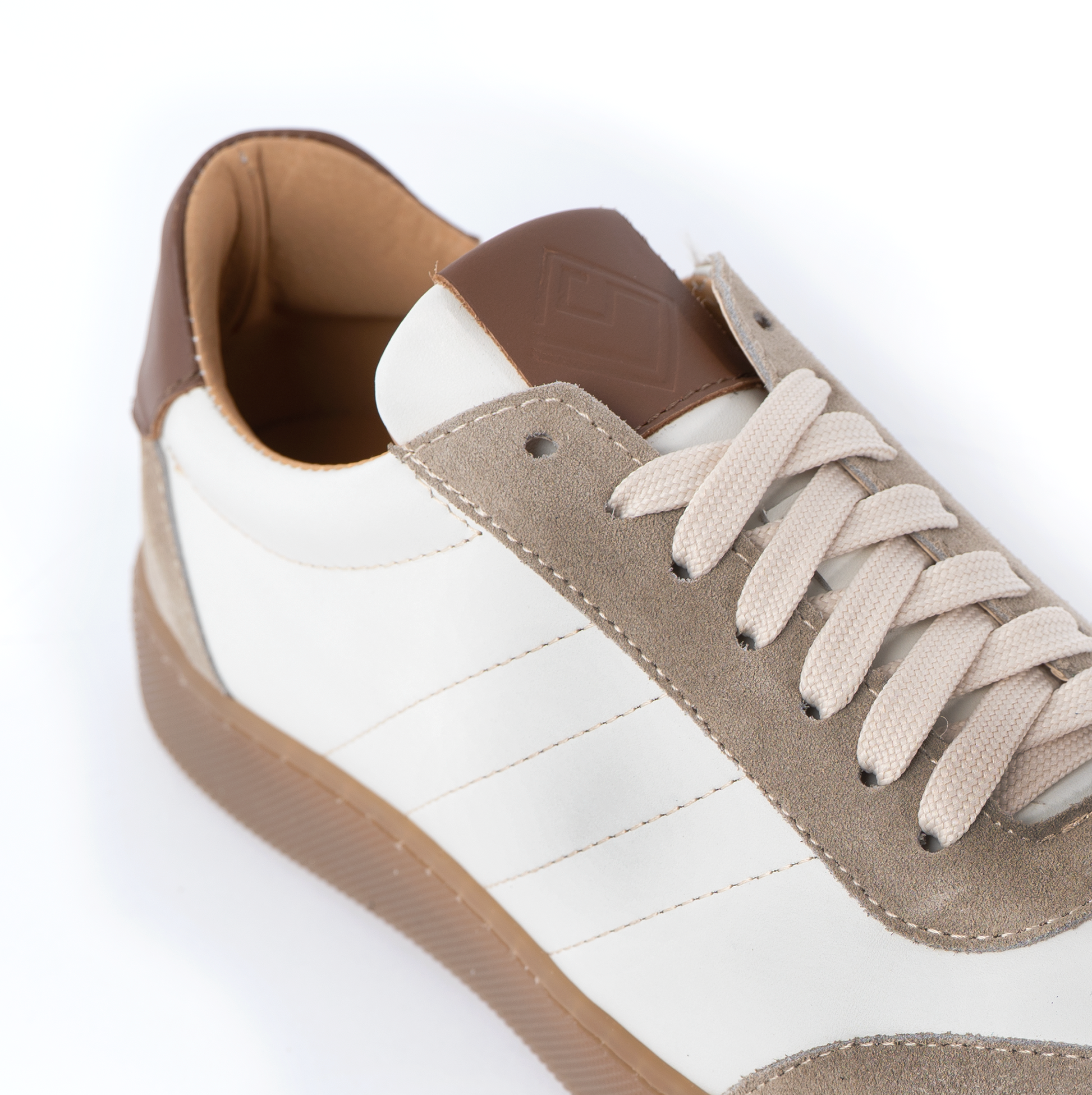 Zapatillas Fusion para hombre bajas en piel auténtica botolada