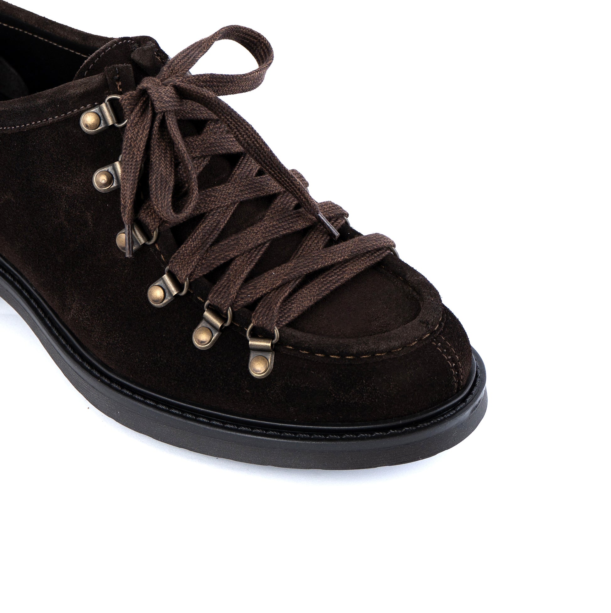 Trek ingeniero zapatos con cordones en ante