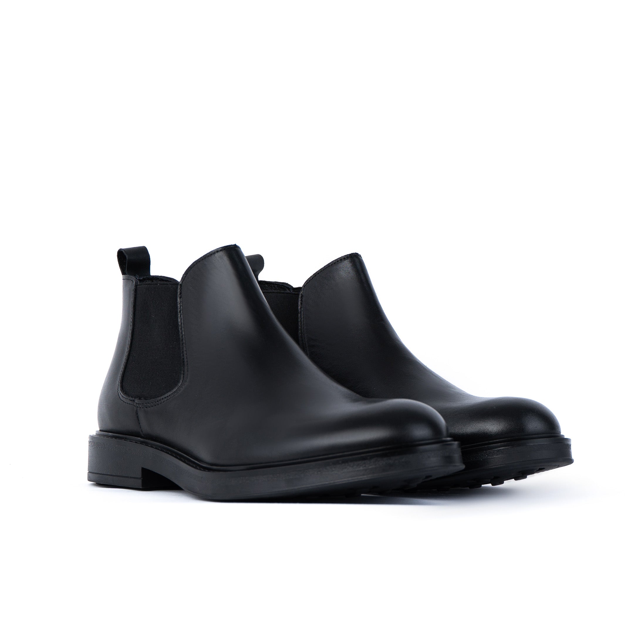 Beatles Bota corta para hombre en piel auténtica