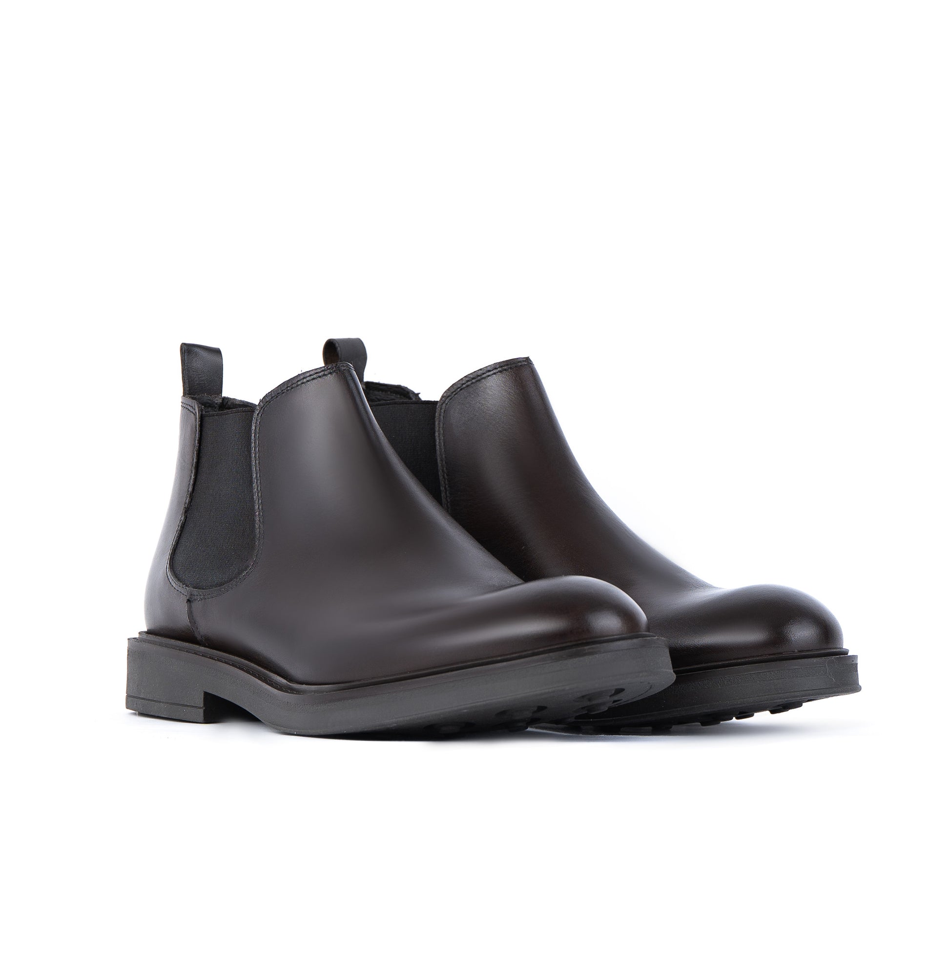 Beatles Bota corta para hombre en piel auténtica