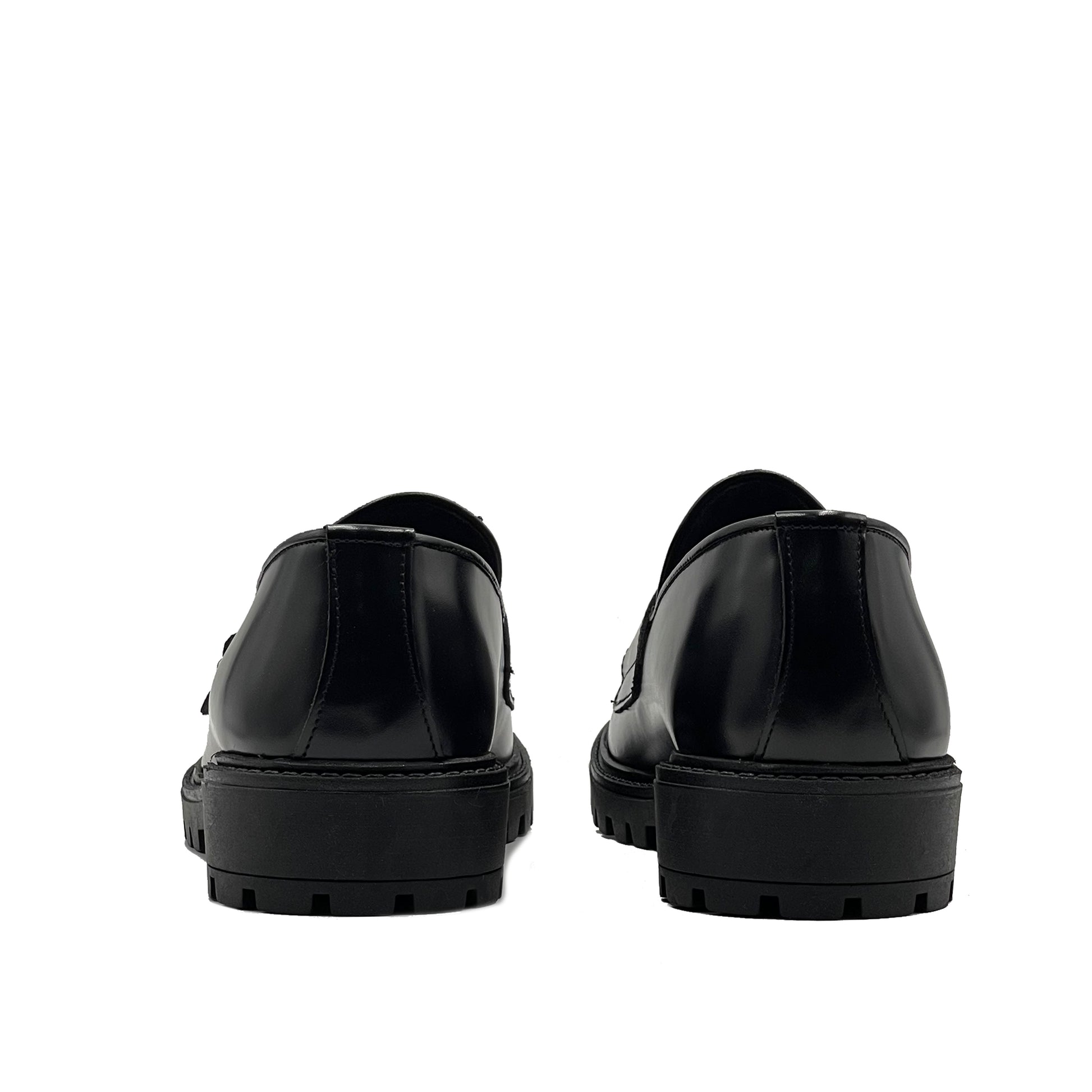 Mocasín Jonhson para Hombre en Piel Auténtica Desgastada
