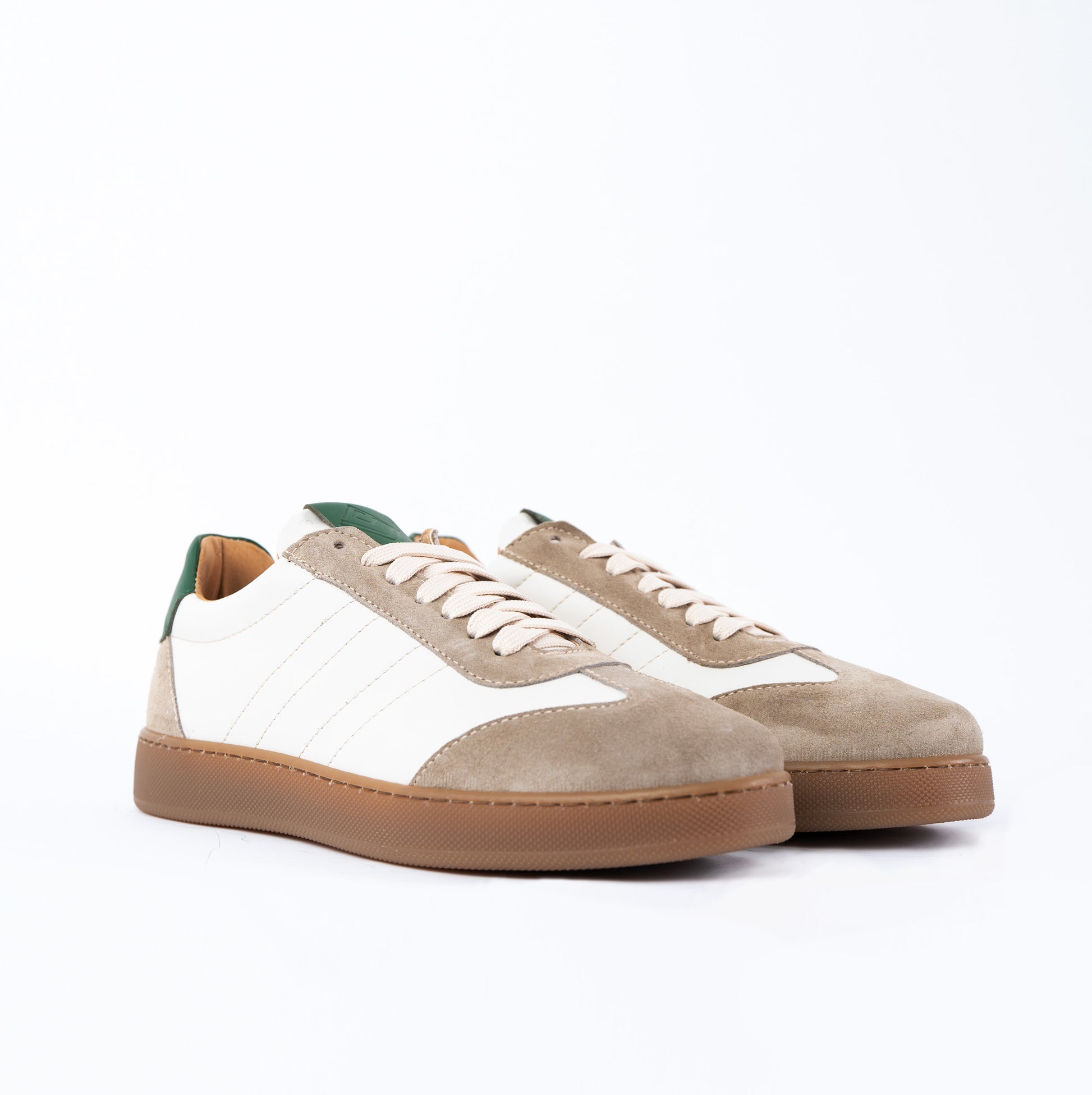 Zapatillas Fusion para hombre bajas en piel auténtica botolada