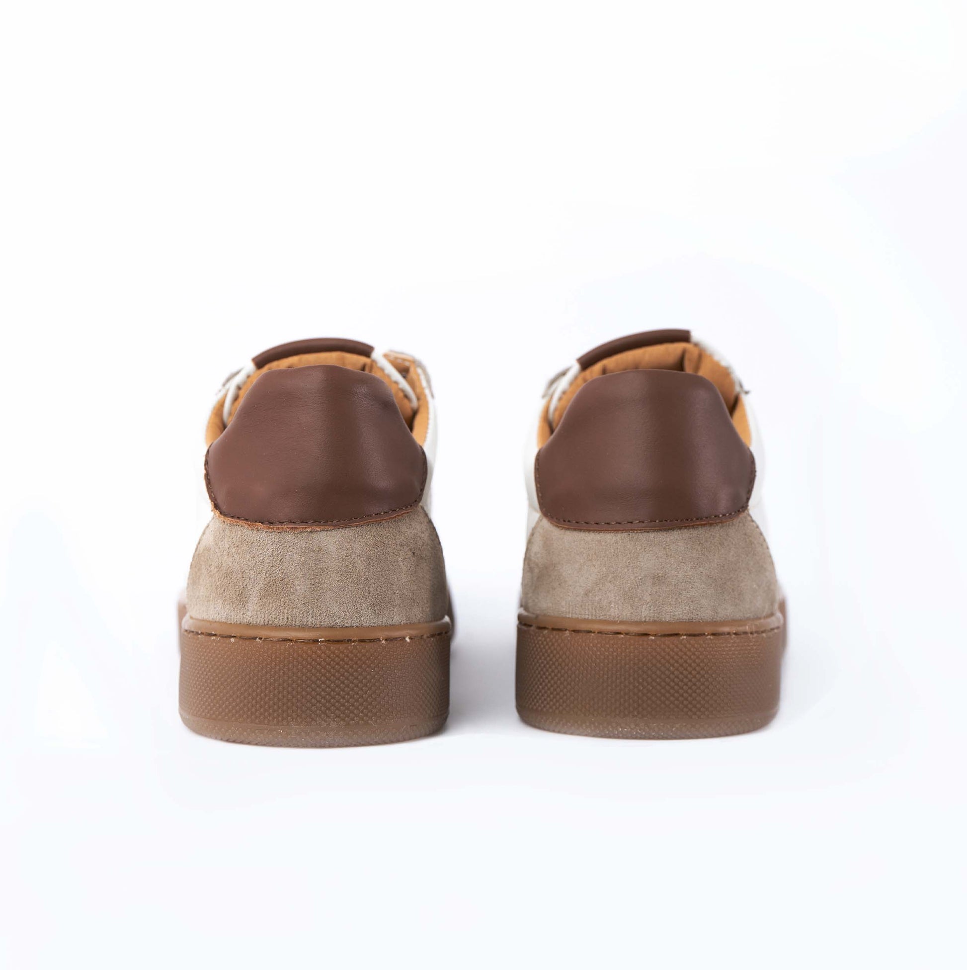 Zapatillas Fusion para hombre bajas en piel auténtica botolada