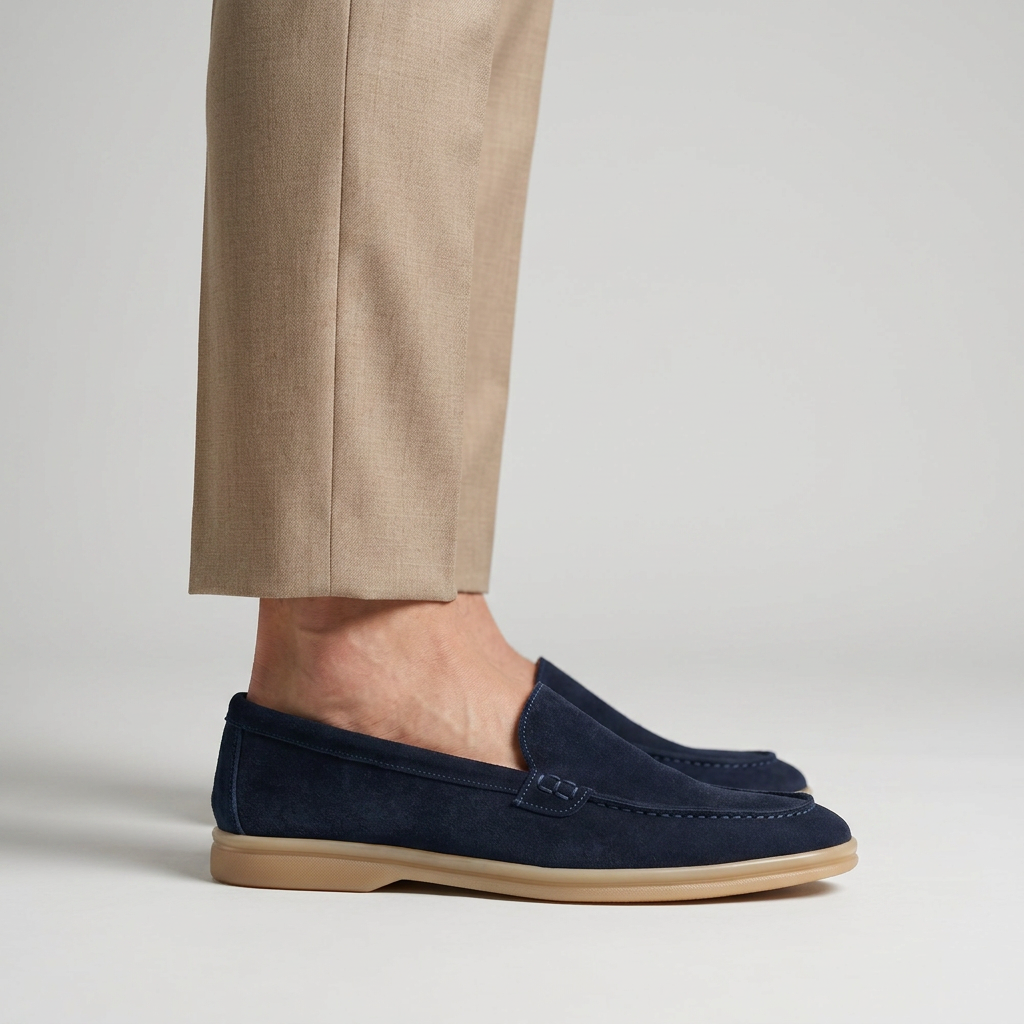 Mocasín Yuri para Hombre en Piel Ante