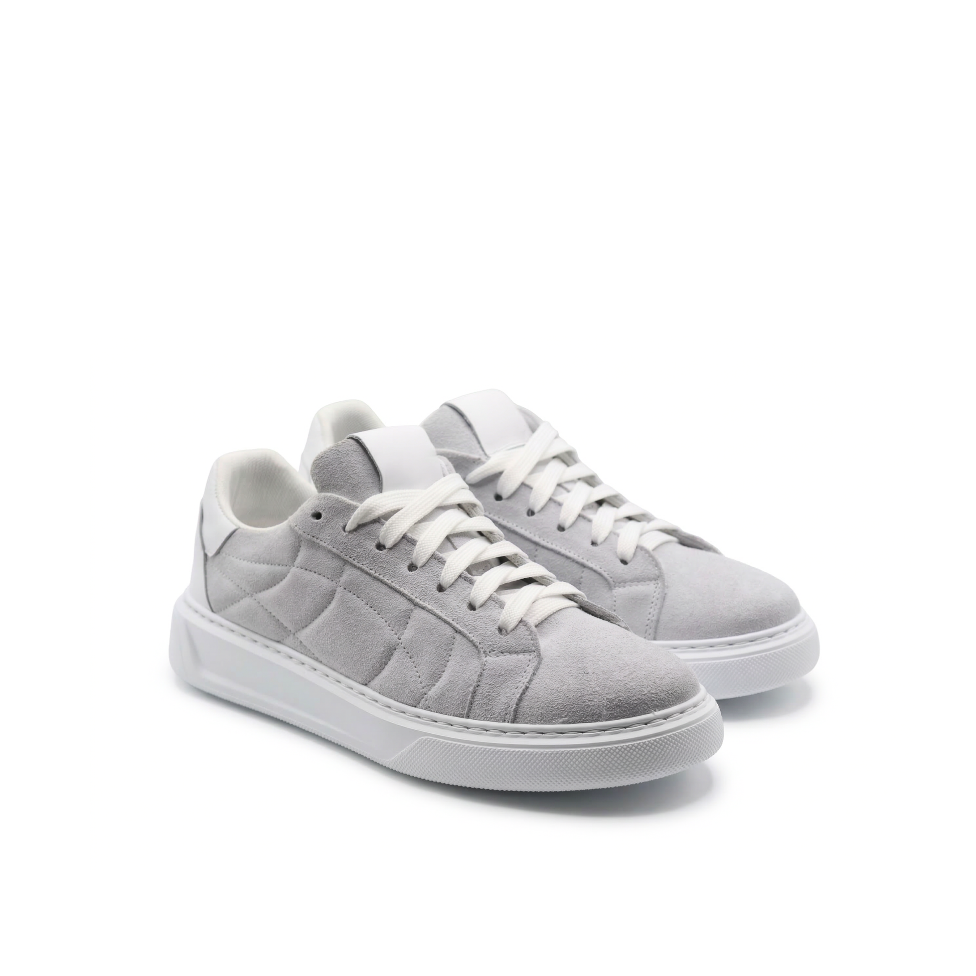 Zapatillas Orion para hombre en ante con suela blanca