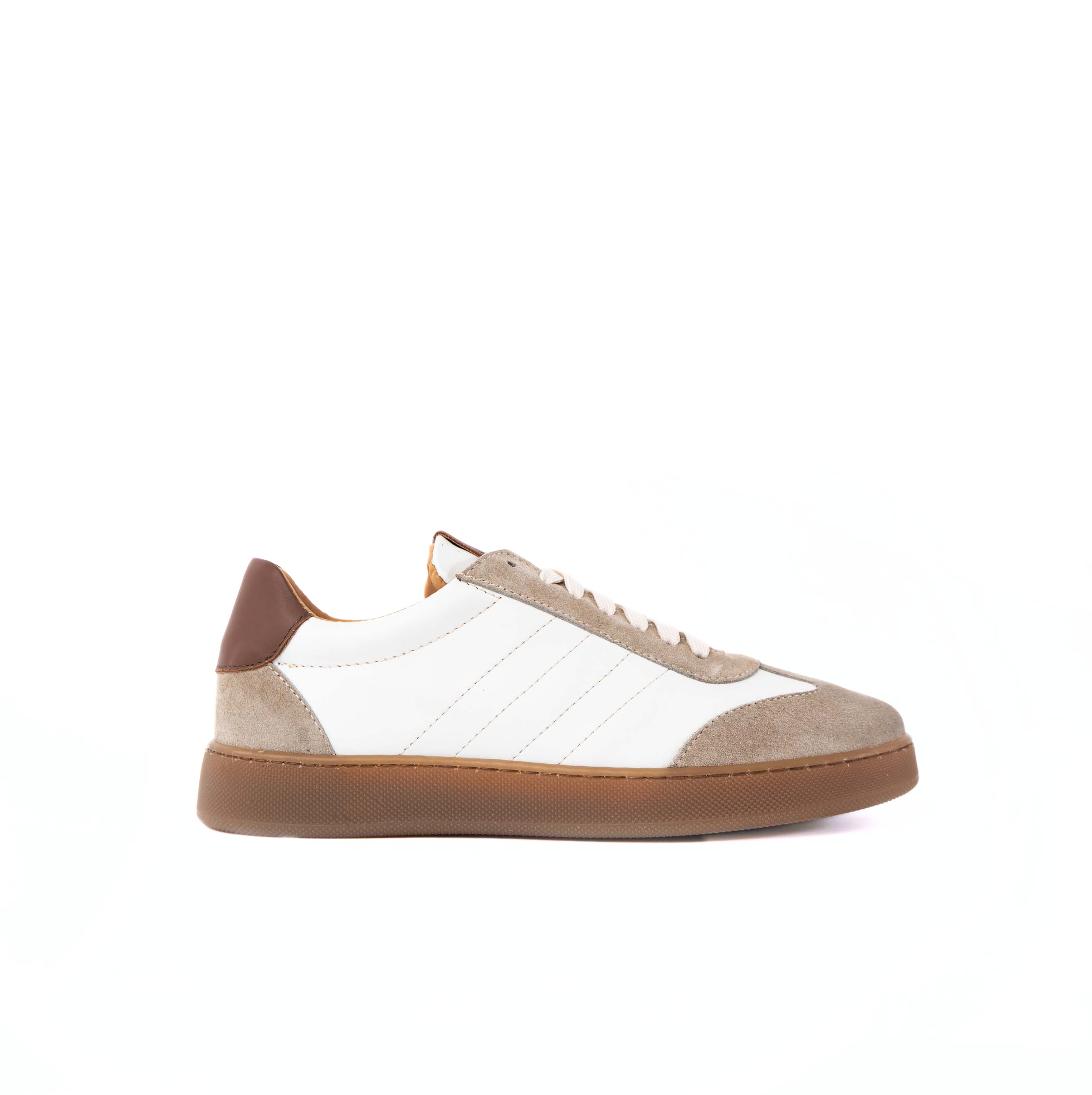 Zapatillas Fusion para hombre bajas en piel auténtica botolada