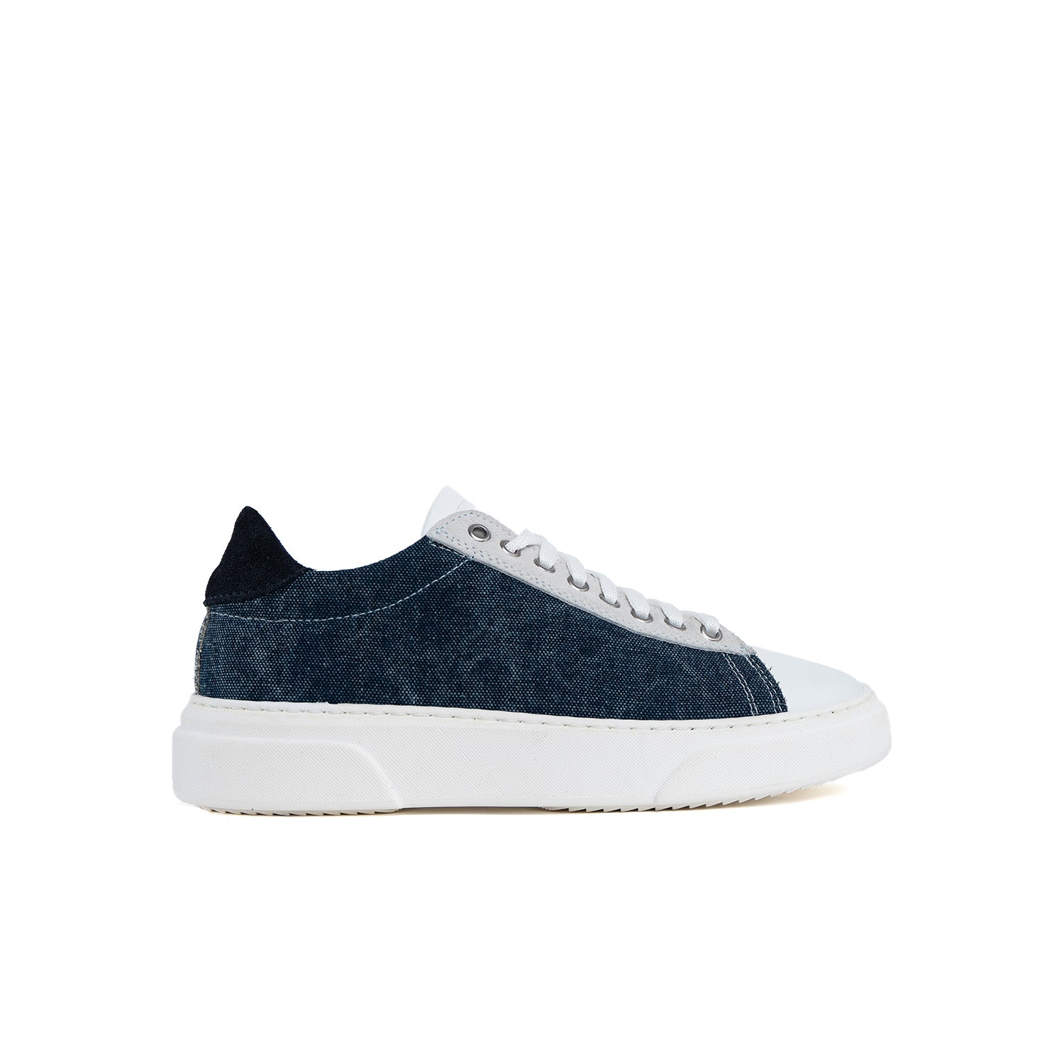 Zapatillas Smith para hombre en denim fondo blanco