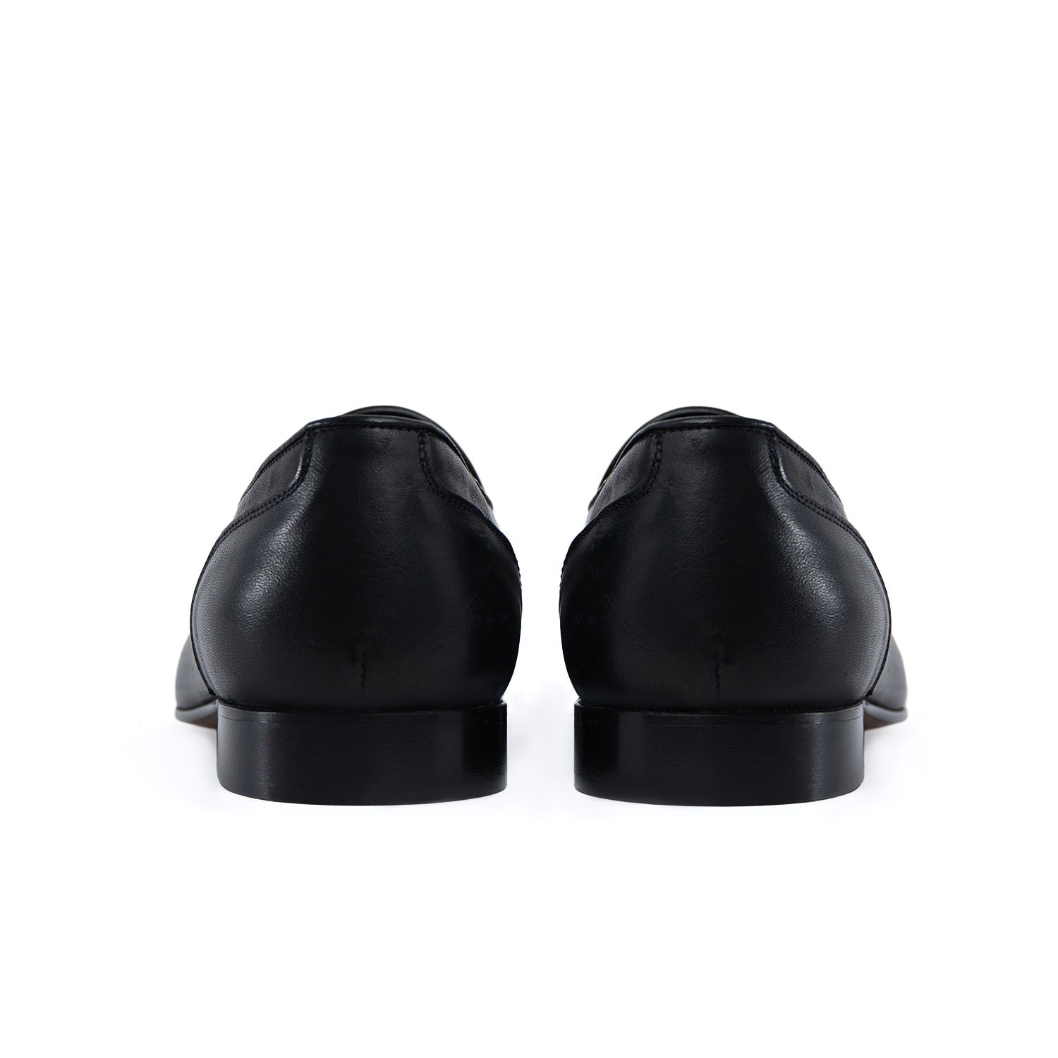 Mocasín de lujo para hombre en piel con suela de cuero